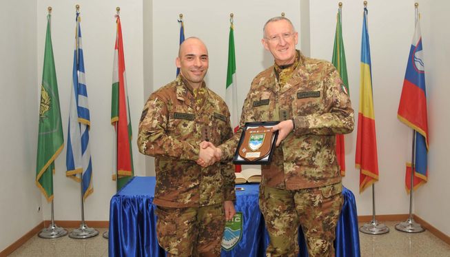 2 2017 2 7 commander of land forces support hq visits the mncg   multinational cimic group