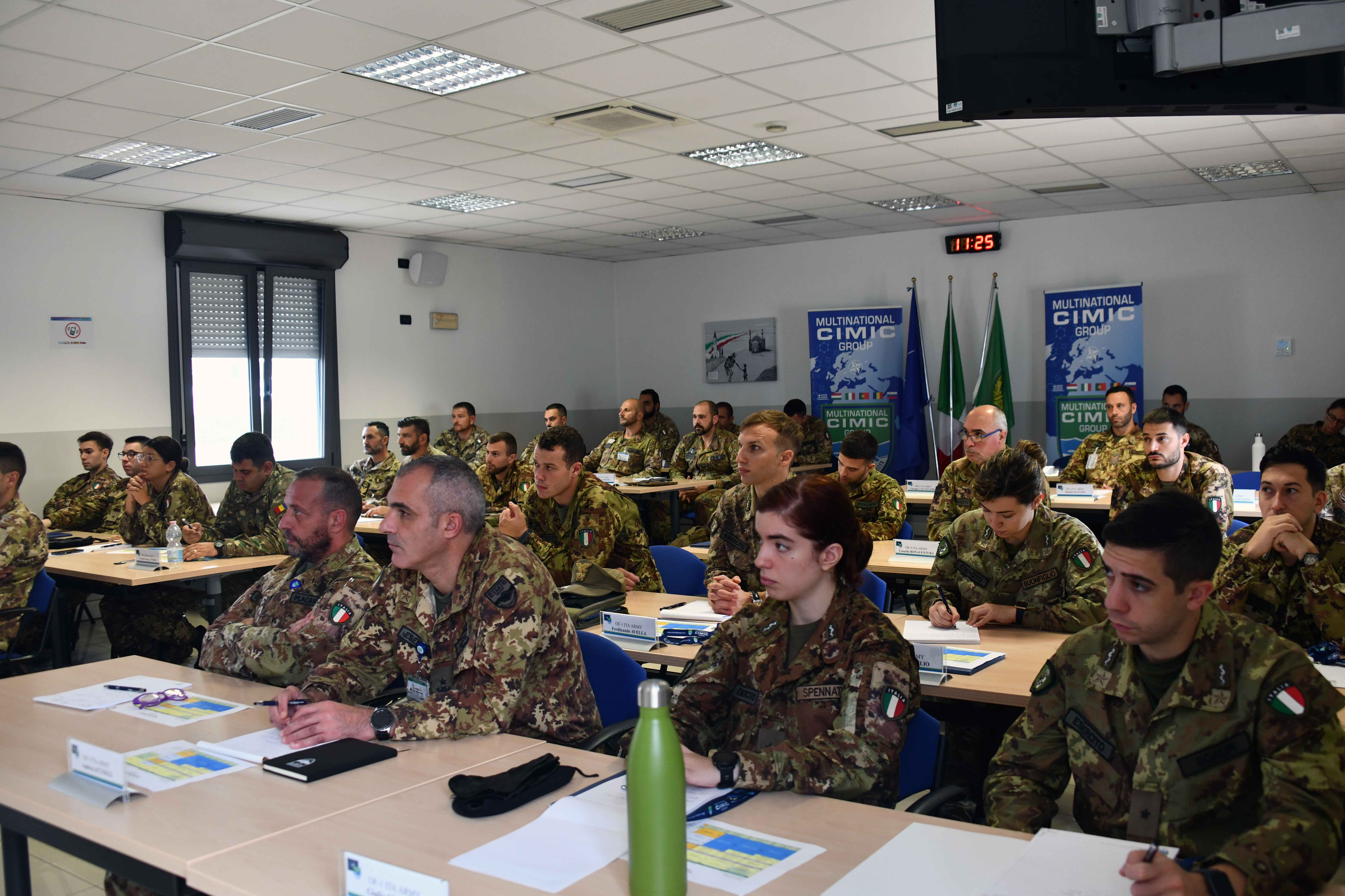3. cimic orientation course   audience del corso 3