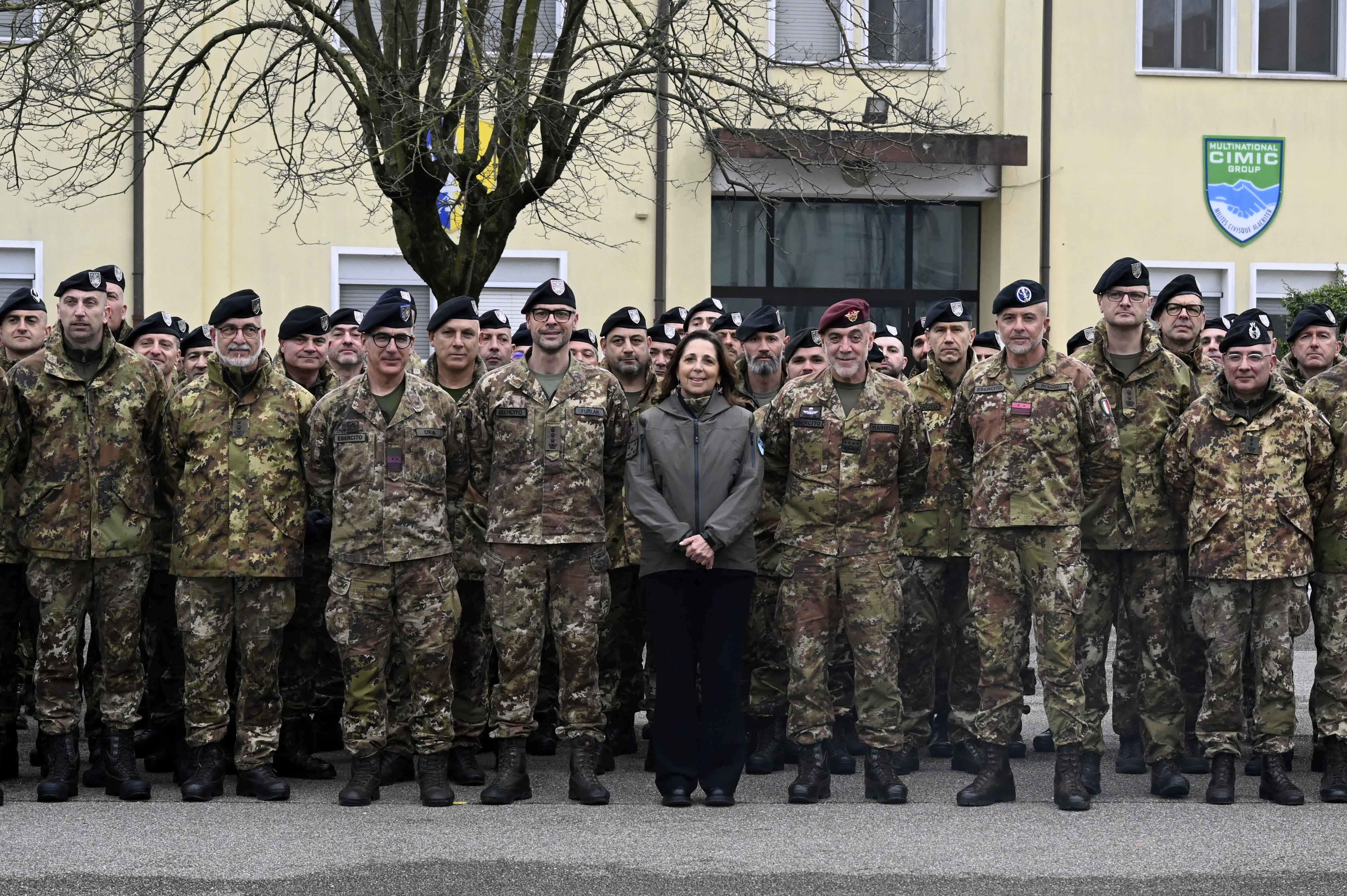 22. foto di gruppo con il reggimento
