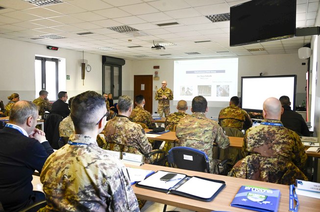 2 discorso del comandante all'inizio del corso
